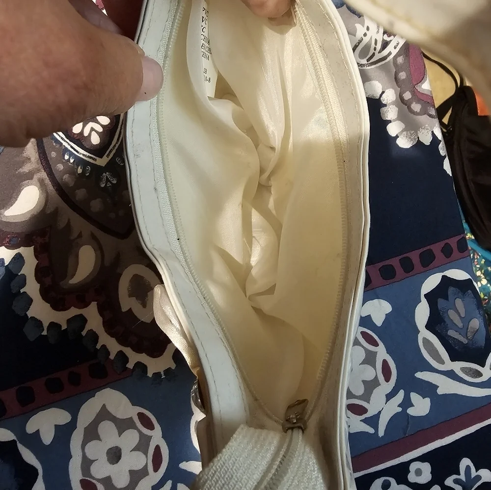 Girls White Patent Leather Purse -Great for Communions or Easter